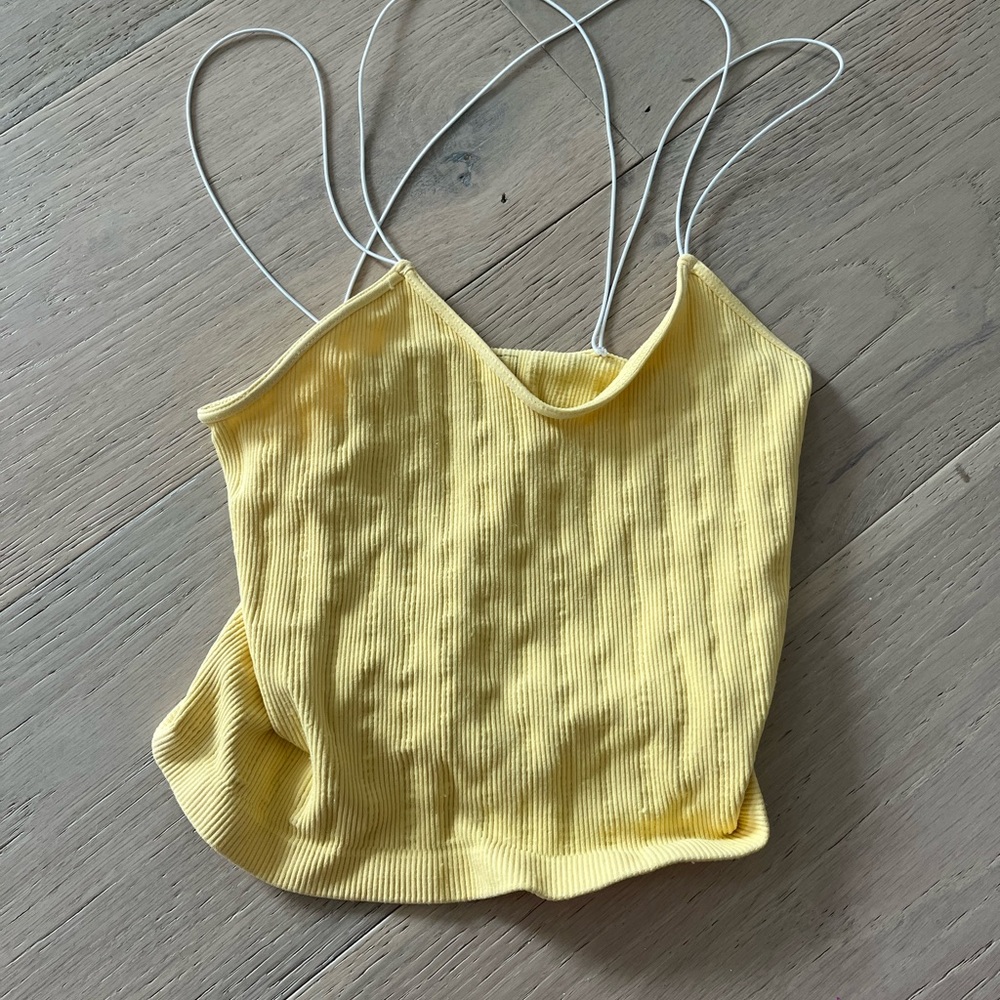 Urban outfitters small yellow top